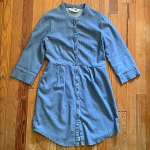 SALE! 🖤 BB Dakota Blue Pinstripe Tunic Dress 12